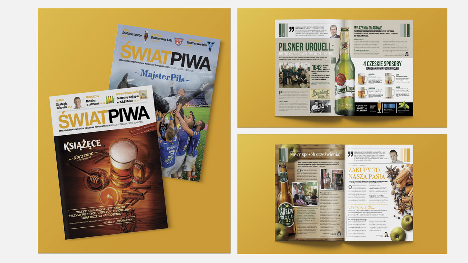 Magazyn dla pasjonatów piwa z Kompanii Piwowarskiej, tworzony przez pracowników dla pracowników